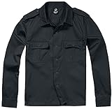 Brandit US - Camiseta de manga larga (talla 3XL), color negro