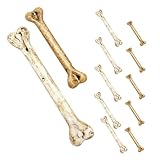 WEKAMOS 12 piezas Huesos de Plástico Realistas para Decoración DIY Halloween Mini Huesos Humanos Pequeños para Adornos y Accesorios de Disfraz Prehistórico