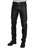 Roleff Pantalón de Cuero Racewear, Negro, 46