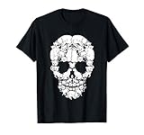 Calavera Gato Amor Calaveras Gatos Gótico Amante Halloween Camiseta