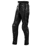 A-Pro Pantalones elásticos de Piel para Mujer, 26