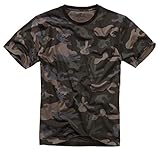 Brandit T-Shirt Camiseta, Darkcamo, M para Hombre