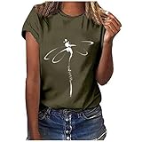 Blusa Camiseta Moda Casual Cuello Redondo Primavera Otoño Tops Blusas Mujer Elegantes de Vestir Camiseta Calavera Mujer Tumblr T-Shirt Mujer Camisas Ligera Tumblr T-Shirt JANES711SALE01396