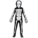 WIDMANN Widman - Disfraz de esqueleto de halloween para niño, talla 158 (38118)
