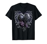 Espiral Original - Corazón de cuervo - Cuervos góticos Camiseta