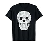 Suéter de calavera para gatos, diseño de calavera Camiseta