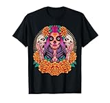 Flores Calavera La Catrina | Dia De Los Muertos Camiseta