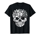 Gatos Calavera Hombres Mujeres Niños Divertido Halloween Camiseta
