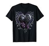 Espiral Original - Corazón de cuervo - Cuervos góticos Camiseta