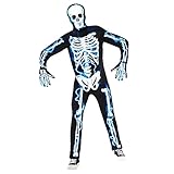 Morph Disfraz Esqueleto Hombre Azul, Disfraz Hombre Esqueleto, Disfraz Esqueleto Adulto Hombre, Traje Esqueleto Hombre, Mono Esqueleto Hombre, Disfraz Halloween Hombre Esqueleto Talla L