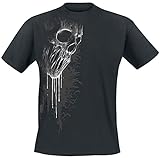Spiral - Bat Curse - Camiseta con Estampado Frontal - Negro - M
