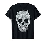 Gato Calavera Gatito Animal Esqueleto Maullido Mascota Camiseta