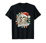 Feliz Y Brillante Calavera Esqueleto Divertido Camiseta