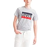 Levi's Sportswear Logo Graphic, Camiseta Hombre, Gris (84 Grey Midtone Ht 0002), XXX-Large