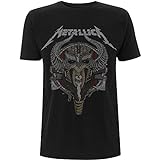 Metallica Viking Camiseta Negro M