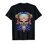 Calavera Obra Gráfica Arte Calavera Camiseta