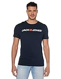 Jack & Jones Jjecorp Logo tee SS Crew Neck Noos Camiseta Cuello Redondo, Navy Blazer, L para Hombre