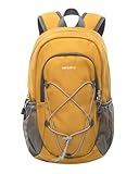 Waterfly Mochila pequeña de senderismo de 12 litros, mochila deportiva ligera con correa para el pecho, mochila compacta para viajes al aire libre, caminar, camping, ciclismo, escalada, mujeres,