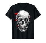 Calavera Dibujo Arte Gráfico Ilustración Motivo Calavera Camiseta
