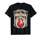 Camisetas Rockabilly Hombre Mujer Rock and Roll Guitarra Camiseta