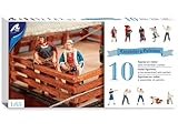 Artesanía Latina - Set de 10 Figuras en Metal - Modelo 22411F, Escala 1:65 - para Maquetas de Barcos Galeones y Carabelas