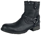 Rock Rebel by EMP Hombre Botas negras con remaches EU43