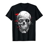 Calavera Dibujo Arte Gráfico Ilustración Motivo Calavera Camiseta