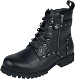 Rock Rebel by EMP Hombre Botas Moteras Negro EU41