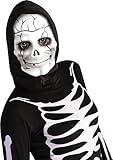 Rubies Disfraz Adulto - Máscara Calavera con Capucha