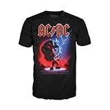 Funko Pop! tee: ACDC - Thunderstruck - Large - AC/DC - Camiseta, Franela - Ropa - Idea Manga Corta para Adultos Hombres y Mujeres- Mercancia Oficial