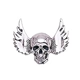 Wudaizhi Pin De La Solapa De Calavera Alada 3D Pin De Halloween Pins De La Fiesta De La Noche Broche