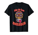 Calavera mexicana con lengua Camiseta
