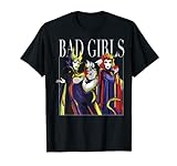 Disney Villains Bad Girls Group Shot Painted Camiseta