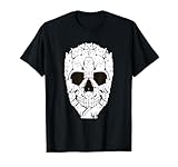 Ilusión de calavera de gato - Creepy Cute Feline Art Camiseta