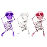 Juguete de esqueleto bailando impreso en 3D | Esqueleto de baile 3D,Juguetes de baile para aliviar el estrés,Juguete de calavera de baile divertido,Esqueleto de baile increíble,Juguetes de baile
