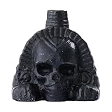 Juguete de cabeza de calavera, modelo de cabeza de calavera,Juguete novedoso con cabeza de calavera con gritos que suenan | Cráneo de cabeza de esqueleto humano realista, decoración de mesa casera par