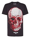 Philipp Plein Camiseta Cuello Redondo SS Skull