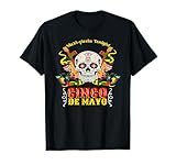Calavera Humor Fiesta Mexicana Cultura Popular Camiseta
