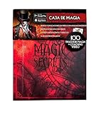 LUGY MAGIC SECRETS,Kit de Magia para Adultos,100 Trucos profesionales,Kit de Magia Completo,Vídeos tutoriales gratuitos (iOS & Android App),Juego para niños y adolescentes a partir de 12 años