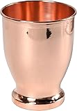 ANCIENTIMPEX Vaso de cobre puro, (moderno, liso), sin lacado, sin forro y sin revestimiento, 550 ml