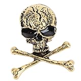 minkissy Broche De Halloween De Calavera Vintage Alfiler De Aleación Decoración De Ropa