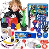 Juego de Magia, Juguetes Niños Niña 6 7 8 9 10 Años Trucos de Magia Juegos Niños 6 7 8 9 Años Regalos Cumpleaños Niños Niña 6-10 Años 60+ Trucos de Magia Regalo Niña 6-9 Años Juguetes para Niños