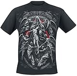 Spiral - Reaper'S Door - Camiseta - Negro - M