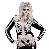 W WIDMANN MILANO Party Fashion - Disfraz Esqueleto, Camisa, Disfraces de Carnaval, Halloween