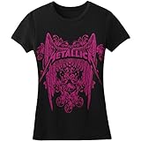 Metallica RNR Winged Logo de Las Mujeres Camiseta