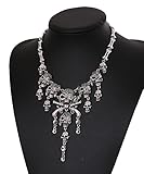 Collar de Calavera Punk - Colgante de Cthulhu, Roca, Halloween, Brazo de Esqueleto - Metal Vintage
