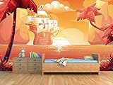 Fotomural Vinilo para Pared Carabela Colon | Fotomural para Paredes | Mural | Vinilo Decorativo | Varias Medidas 400 x 300 cm | Decoración Habitaciones | Infantiles