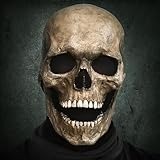 Máscara de Terror con Mandíbula Móvil, Máscara de Calavera de Halloween, Mascaras Halloween Para Halloween, Cosplay