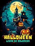 HALLOWEEN Libro para Colorear para niños a partir de 4 años: Incluye animadas Calabazas, Zombis, Momias, Calaveras, Murciélagos y mucho más