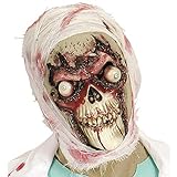 WIDMANN VD-WDM96571 - Máscara de calavera zombi, talla única